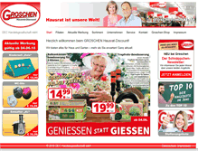 Tablet Screenshot of groschen-markt.eu